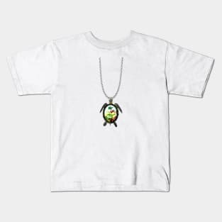 Turtle Marine Life Pendant Kids T-Shirt